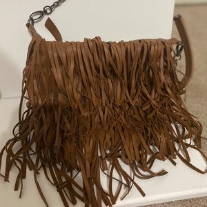 Fringe purse